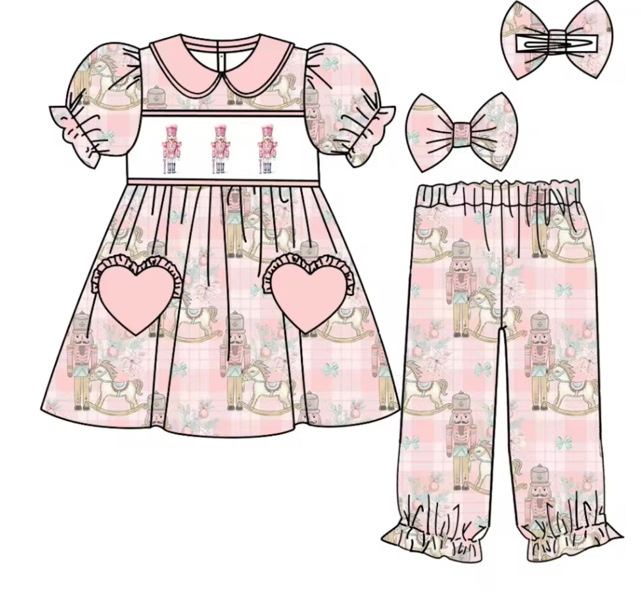 Nutcracker smock pyjamas