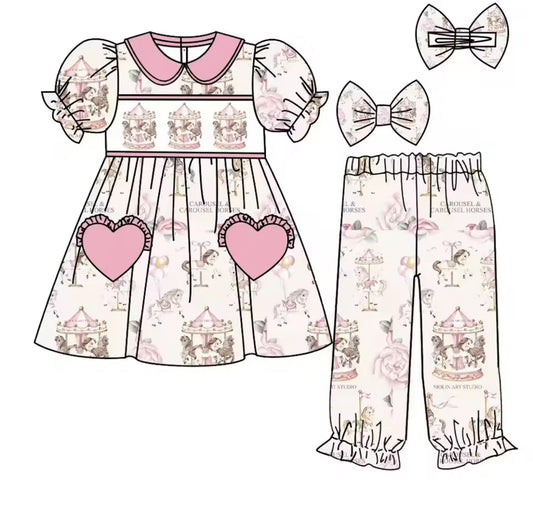 Carousel Smock Pyjamas