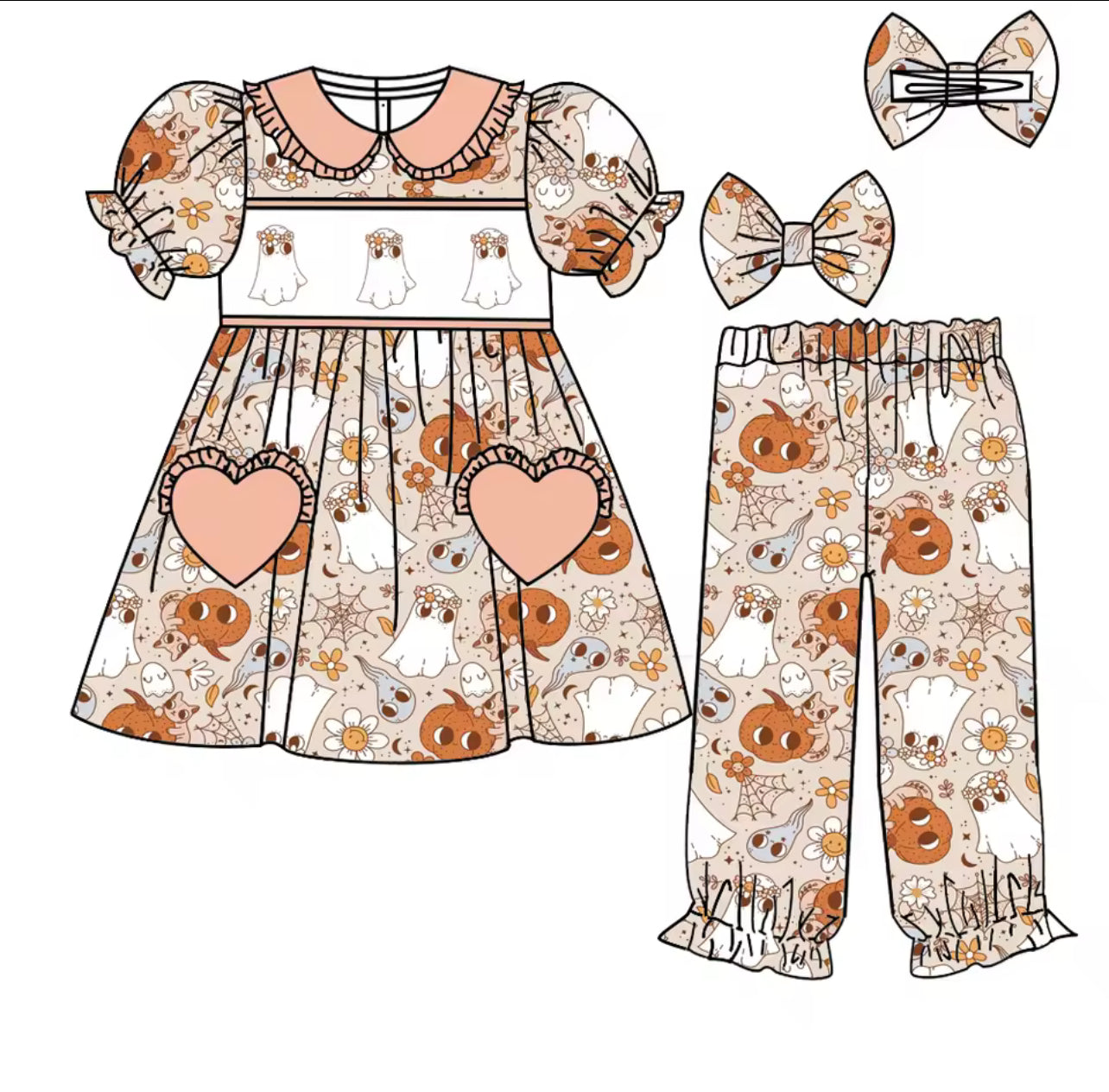 Halloween Smock Pyjamas