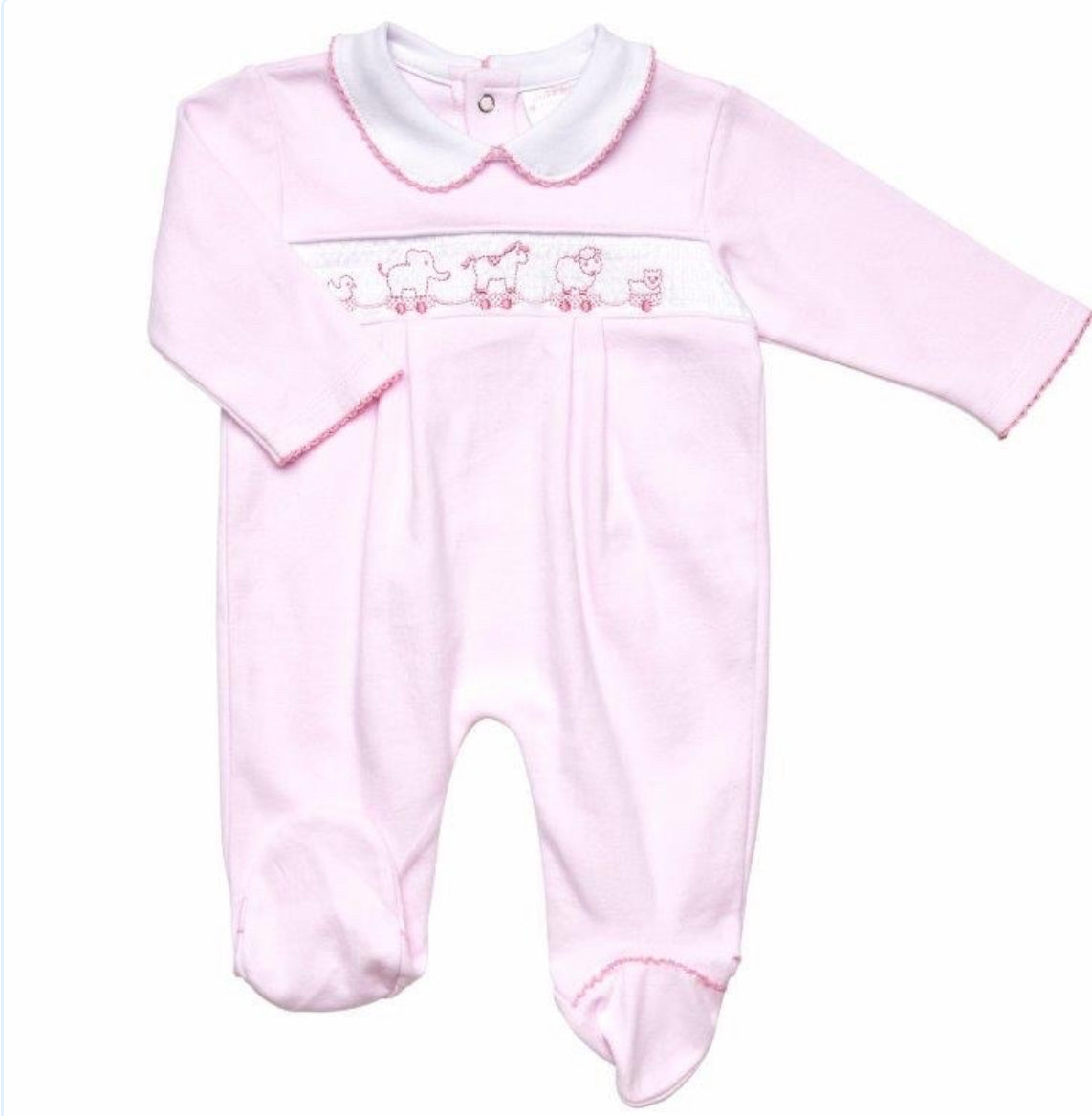Baby Pink Animal Sleep Suit