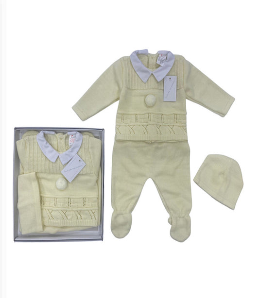 Yellow Bobble 3pc Gift Set