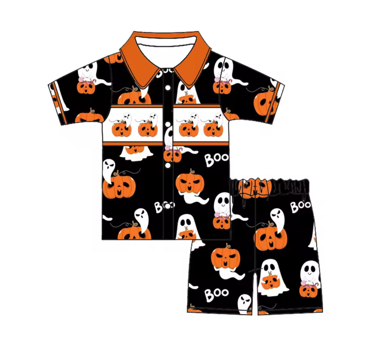 Halloween Smock Pyjamas