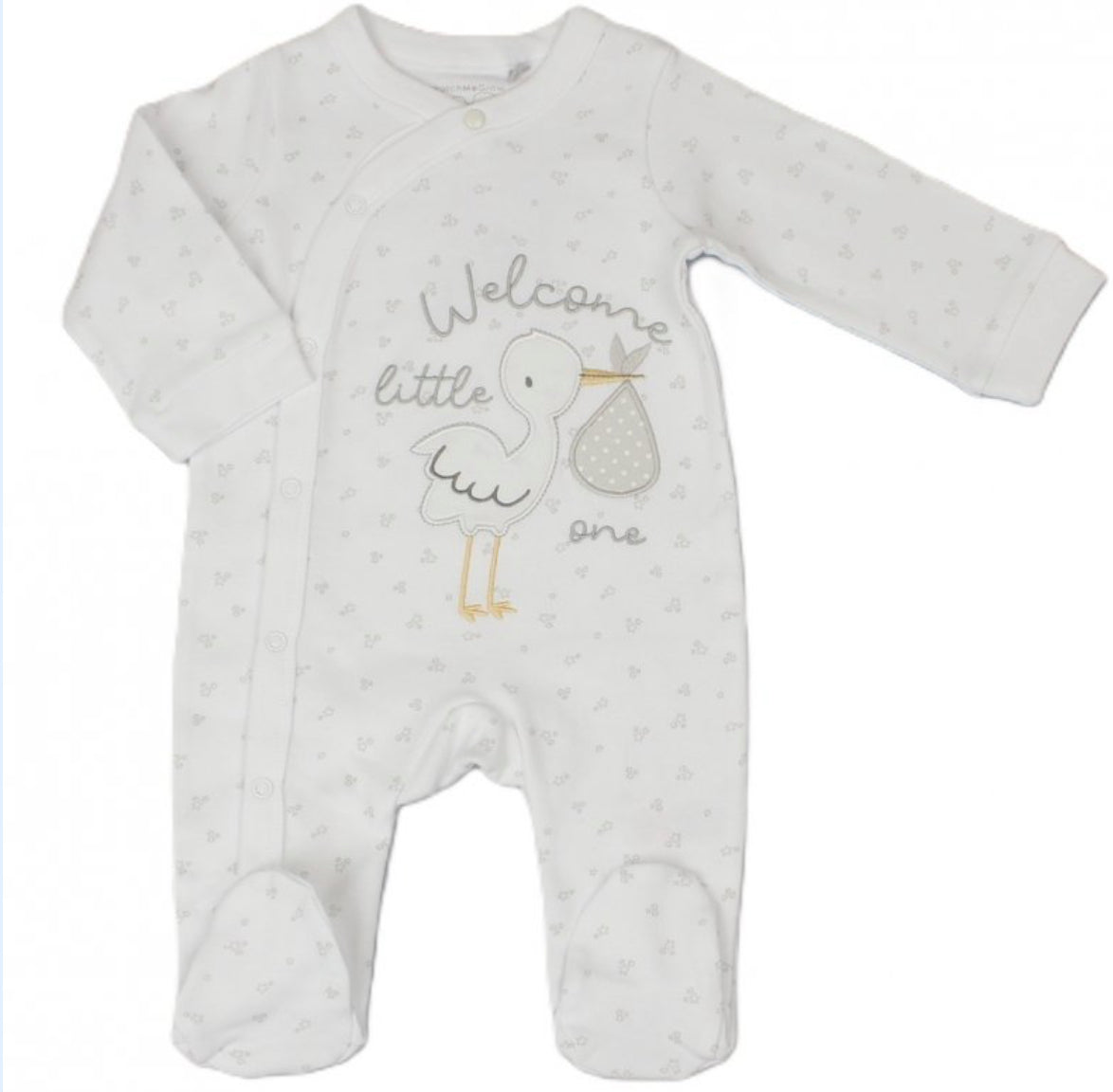 Welcome Little One Sleep Suit