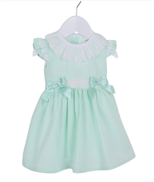 Pex Mint Bow Dress