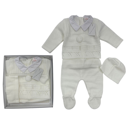 Ivory Bobble 3pc Gift Set